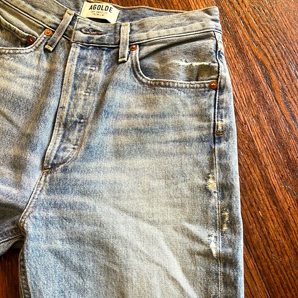 Agolde Taylor High Rise Kick Flare - Picture 8 of 10